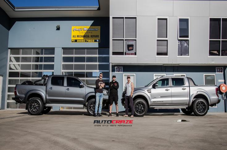 TOYOTA HILUX N70 4WD MAVERICK GLOSS BLACK MILLED ACCENTS
